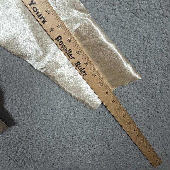 Free People Shirt Womens Size Medium Shooting For The Moon Button Down Satin - Picture 12 of 15